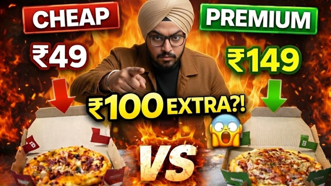 ₹49 vs ₹149 Domino’s Pizza Mania 🍕 | Is the ₹149 Pizza Really Worth It?
