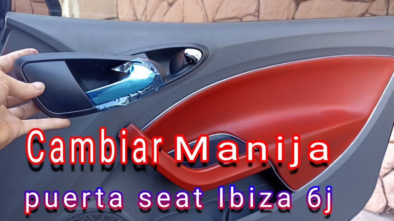 como cambiar desmontar manija de Ibiza 6j (reparar) | Aesthetic Car