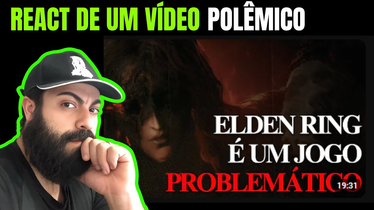 REAGINDO a um vídeo POLÊMICO sobre ELDEN RING!