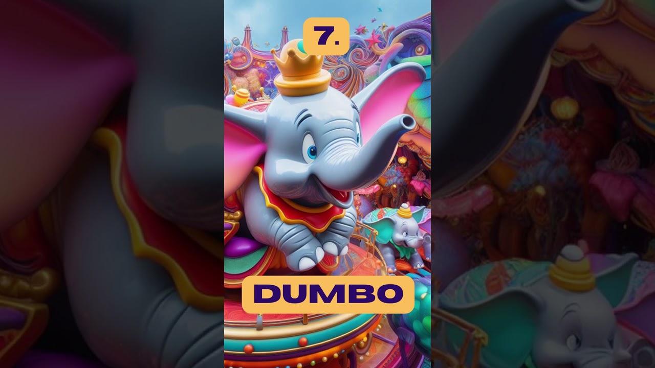 Top Ten Classic Disney Rides!