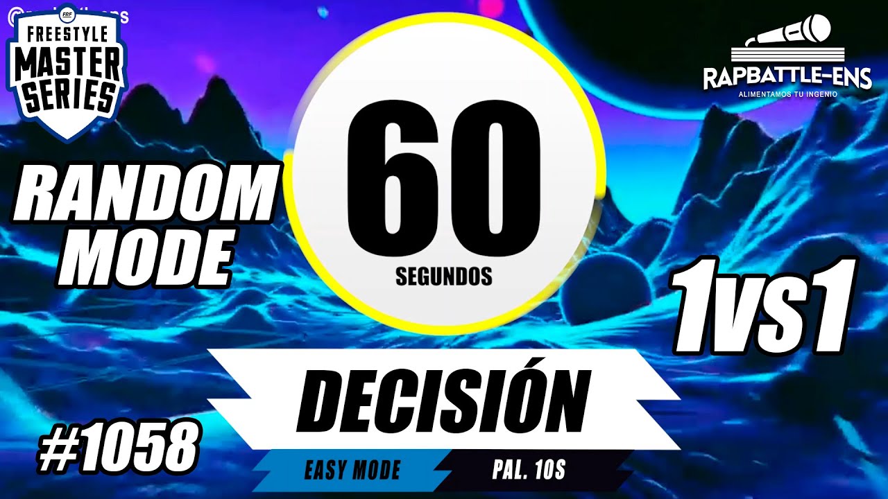 🎤 CONTADOR Formato FMS 🔥 Base de Rap Para Improvisar | ENTRENAMIENTO FREESTYLE | RAPBATTLE-ENS #1058