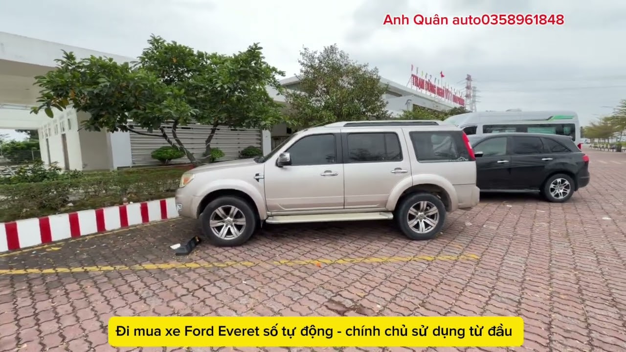 Về Hải Phòng mua xe Ford Everet 2009 số tự động máy dầu 1 chủ sử dụng từ đầu 