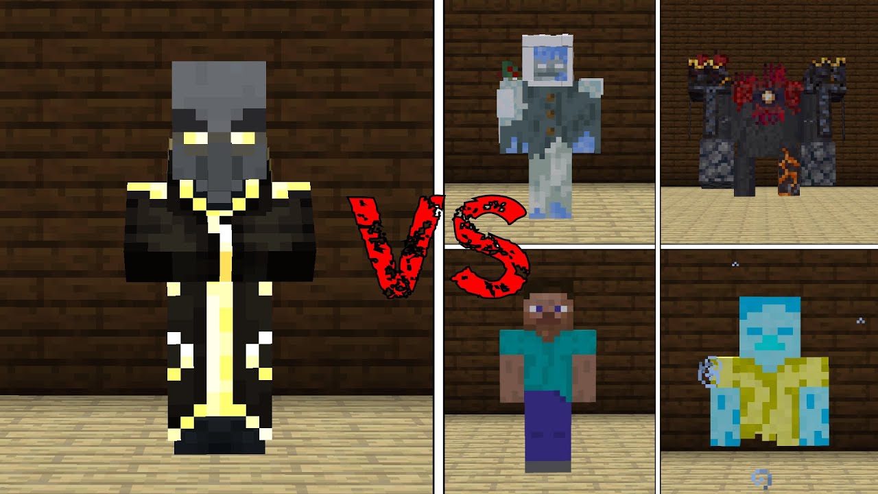 Invoker vs. Too Much Bosses | Minecraft Mob Battle 80