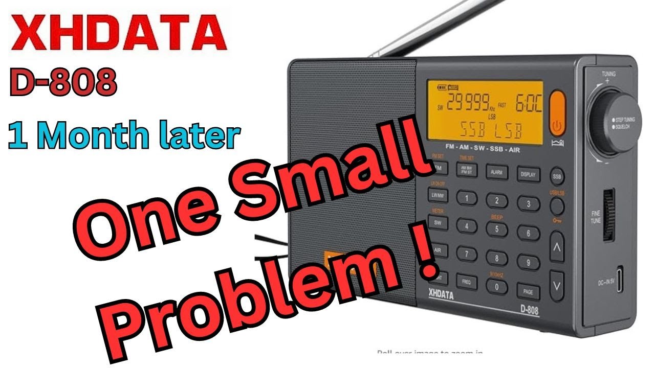 XHDATA D-808. One Month Update + 11m SSB Receive.