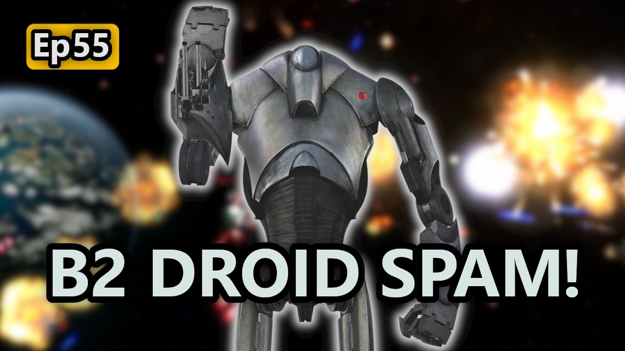 Awakening of the Clone Wars - B2 BATTLE DROID SPAM! | Star Wars Empire at War Mod Ep55