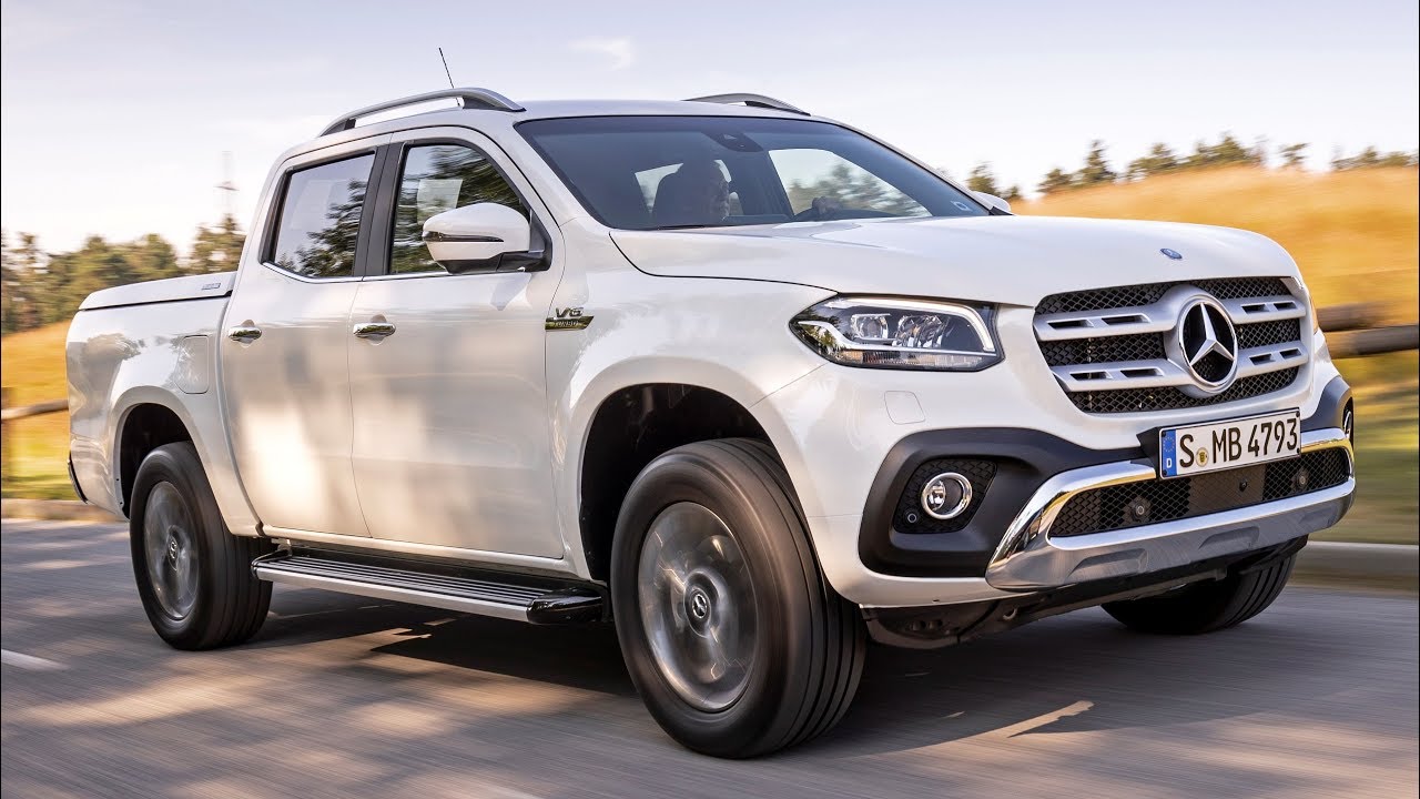2019 Mercedes-Benz X-Class X350d 4MATIC Bering White, Line POWER