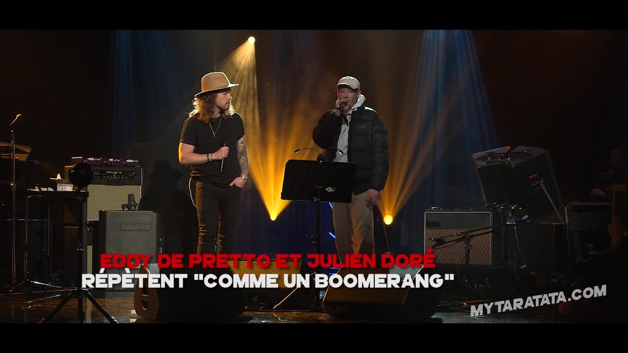 Les coulisses des répètes avec Eddy De Pretto et Julien Doré (2017)