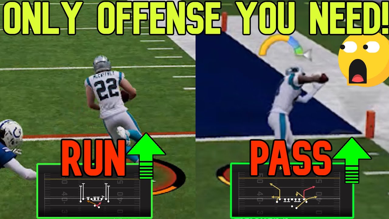 🚨ONLY OFFENSE U NEED🚨 I Run One UNSTOPPABLE OFFENSE The Entire Gameplay! Madden NFL 23 Tips & Tricks