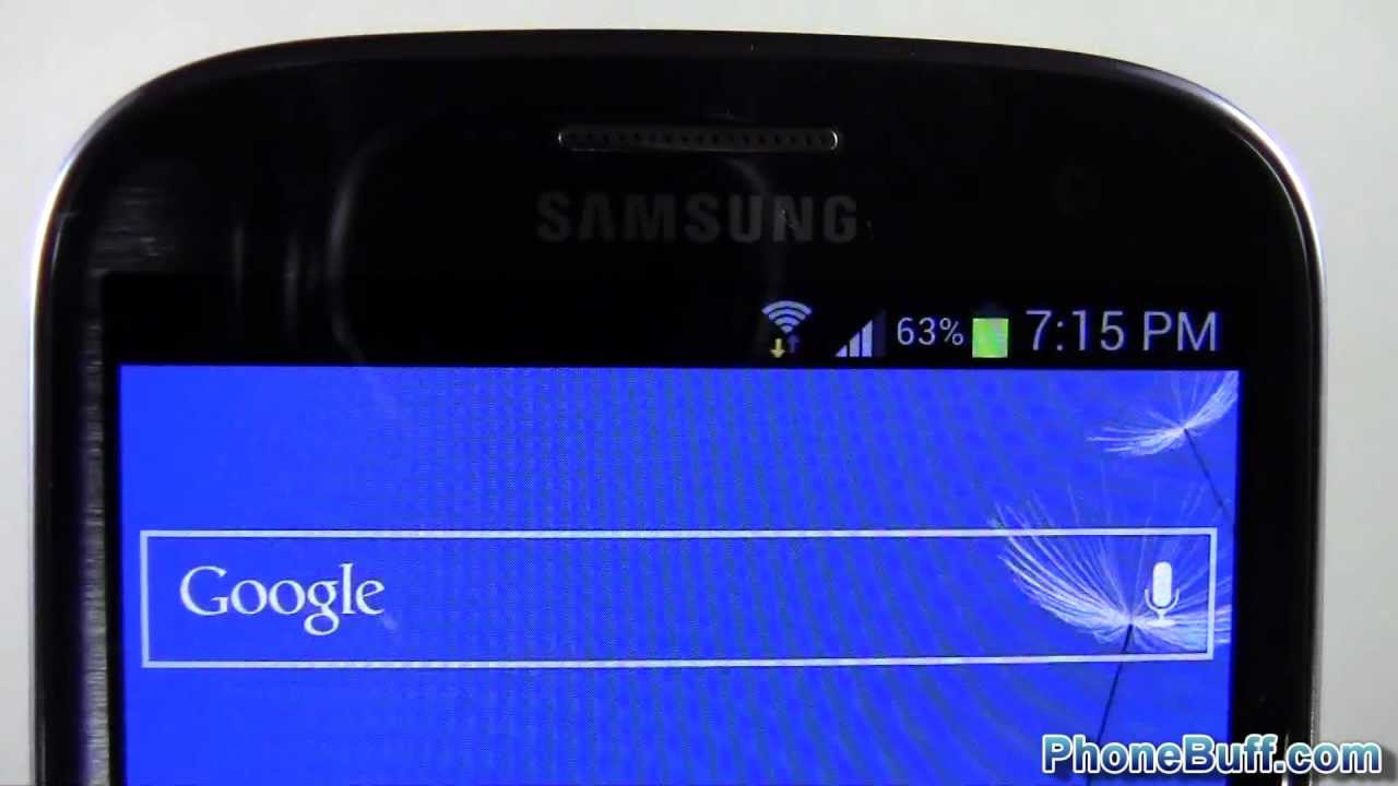 How To Enable Battery Percentage Icon On Samsung Galaxy S3