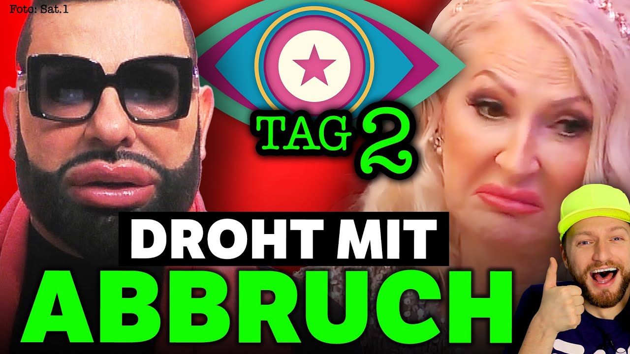 SAT.1 in NOT 🚨 Gl&ouml;&ouml;ckler DROHT mit ABBRUCH! ALLE GEGEN D&eacute;sir&eacute;e Nick! Promi Big Brother 2025 Tag 2