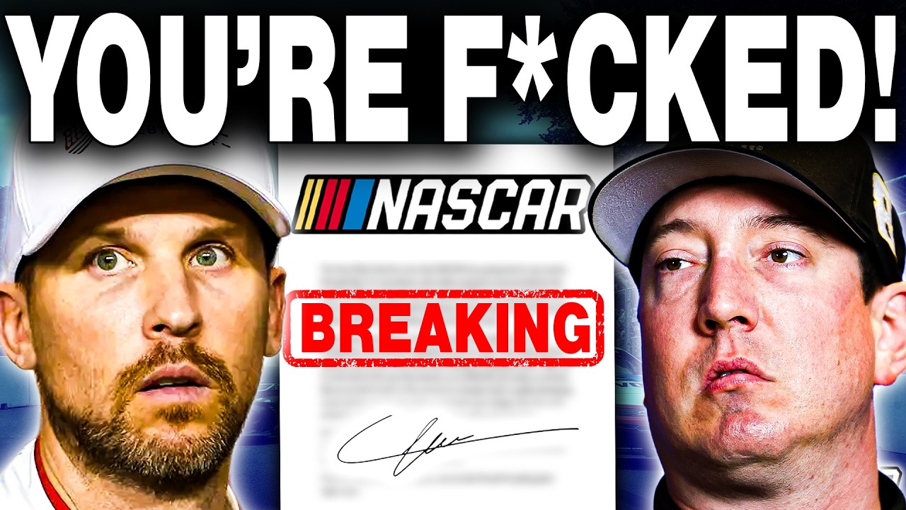Денни Хэмлин вытворяет трюки в Лас-Вегасе и шокирует конкурентов в NASCAR, одержав спорную победу!