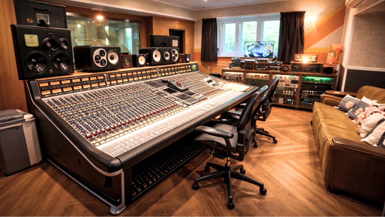 Inside a Studio Every Producer Would Love to Work In