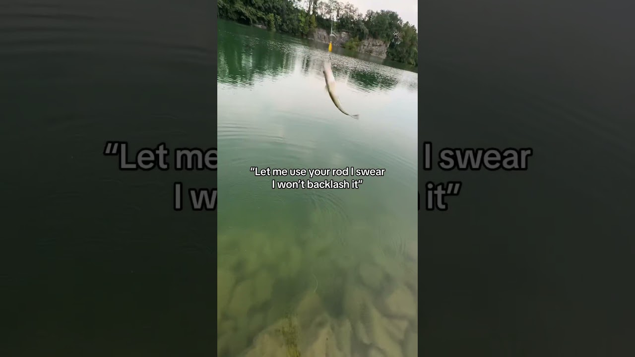 that one friend #fish #fishing #fishingcontent #viral #relatable #fishingvideo #bass #fishingrod