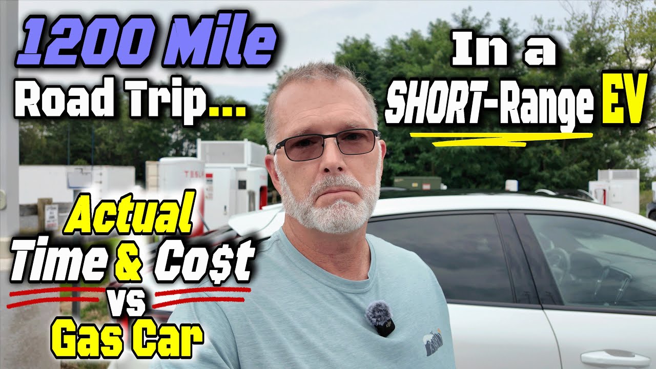 The TRUTH: 1200 Mile Road Trip in a Short-Range EV - ACTUAL Extra Time, Extra Costs Revealed