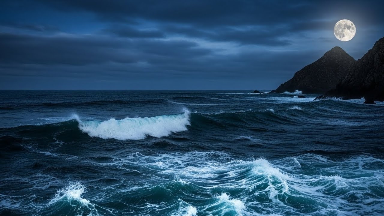 💤 Relax with Ocean Waves 🌊 Gentle Sea Sounds for Deep Sleep, Meditation & Stress Relief 😴
