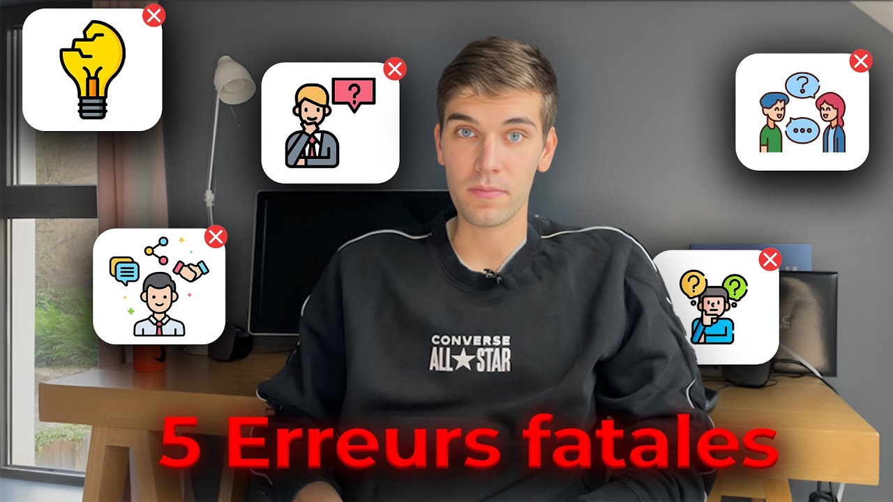 5 ERREURS QUI RUINENT VOS ENTRETIENS (et comment les éviter)