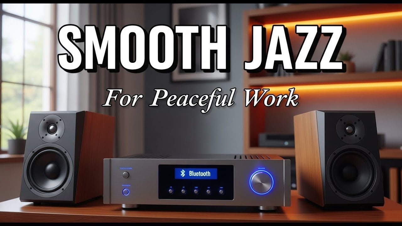 Smooth Jazz & Soul R&B – 24/7 Chill Instrumental Café Music for Work & Relaxation 🎷☕
