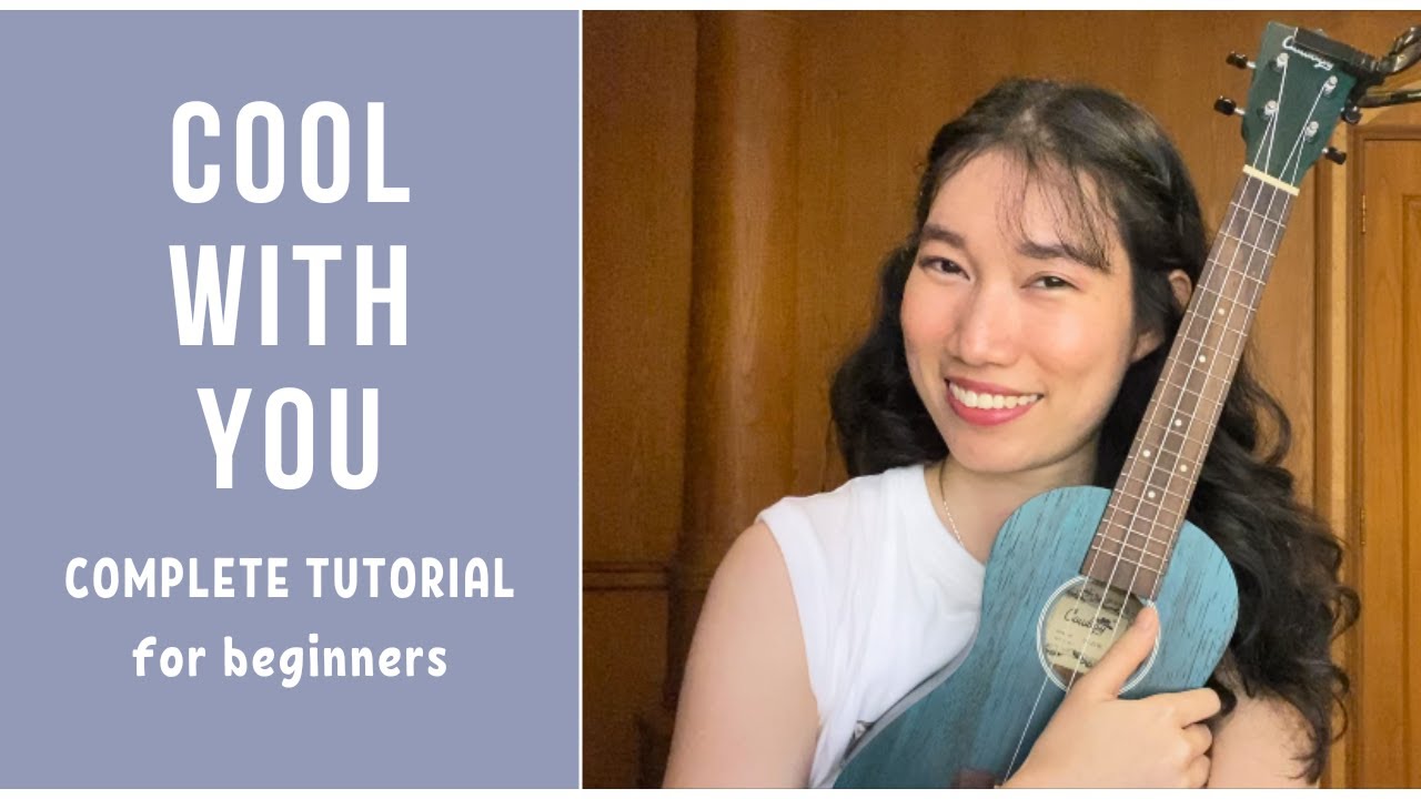 NewJeans (뉴진스) - Cool With You (UKULELE TUTORIAL) by Chairia Tandias