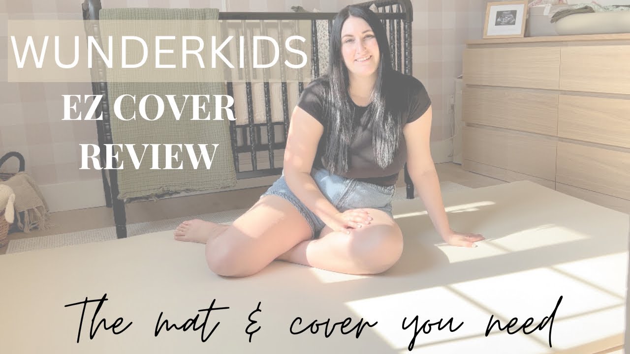 MY WUNDERKIDS EZ COVER REVIEW - Playmat cover that is buttery-soft & a neutral colour for your home