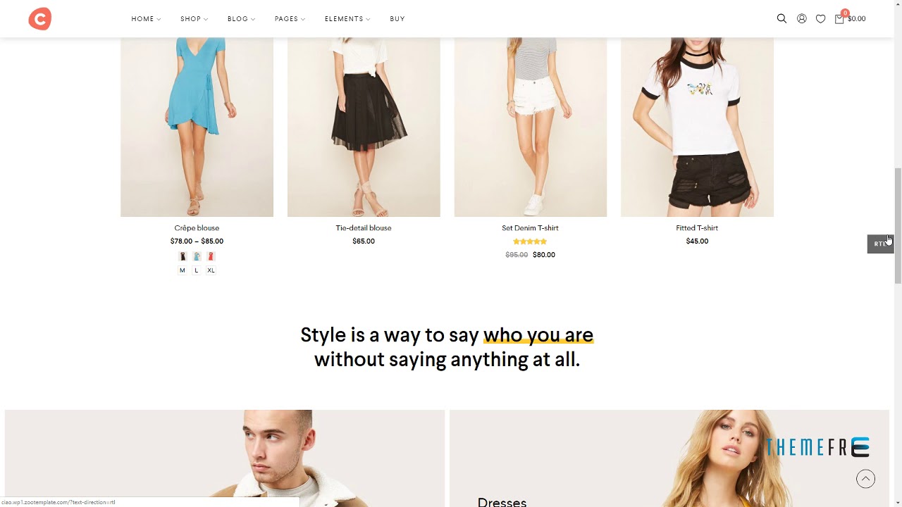 Ciao - Minimalist Elementor WooCommerce Theme      Jayce Israel