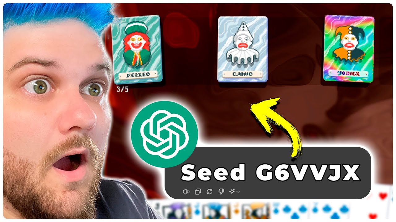 USEI O CHATGPT PARA ACHAR SEEDS INCRÍVEIS | Balatro