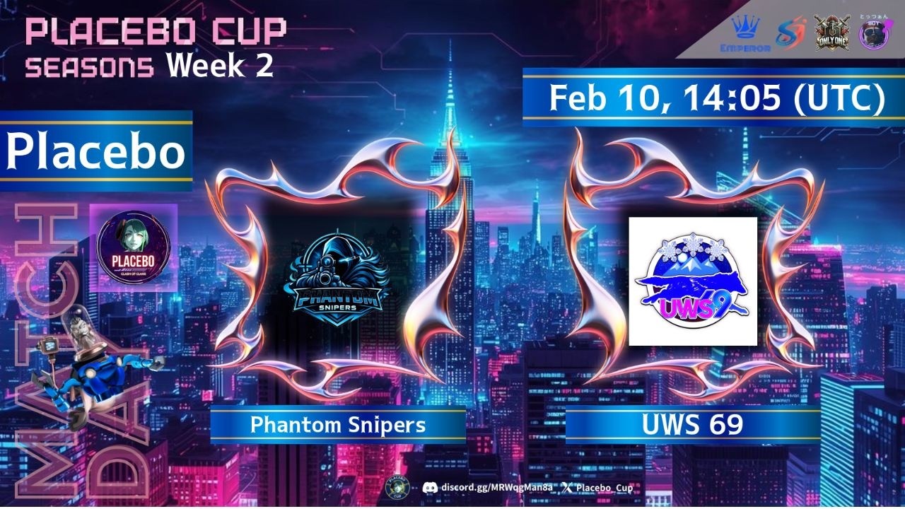 【クラクラ】Phantom Snipers vs UWS69 😍Placebo Cup | clash of clans