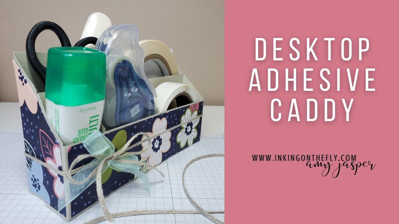 Desktop Adhesive Caddy