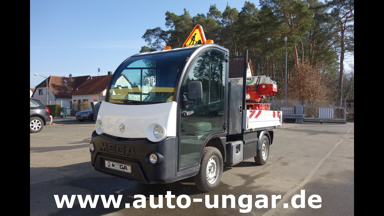 Aixam Mega elektro Kipper Pritsche Elektrofahrzeug www.auto-ungar.de