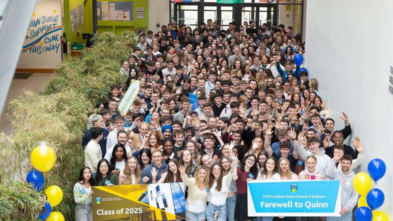 UCD Class of 2025 Farewell to Quinn