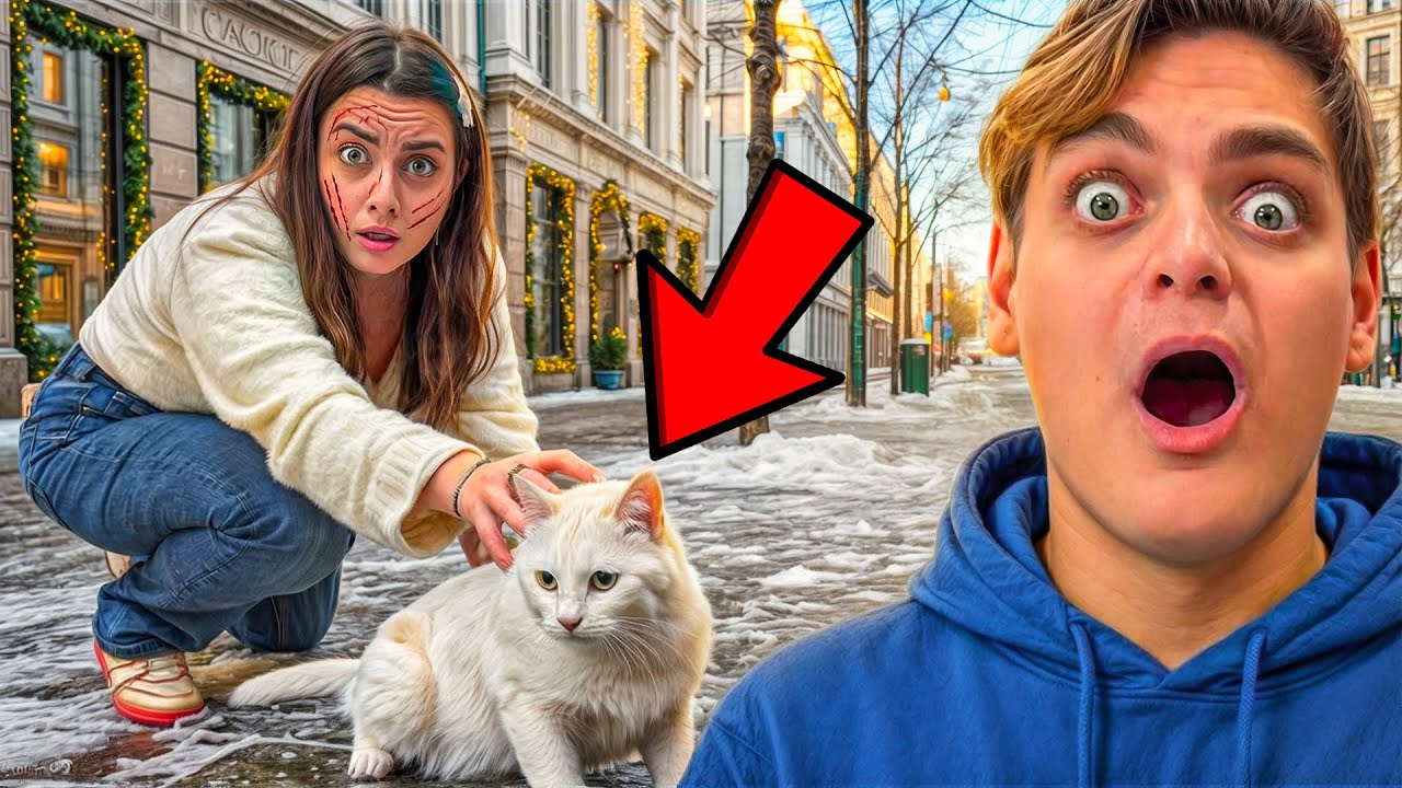 ABBIAMO TROVATO un GATTO ABBANDONATO e non potevamo lasciarlo!