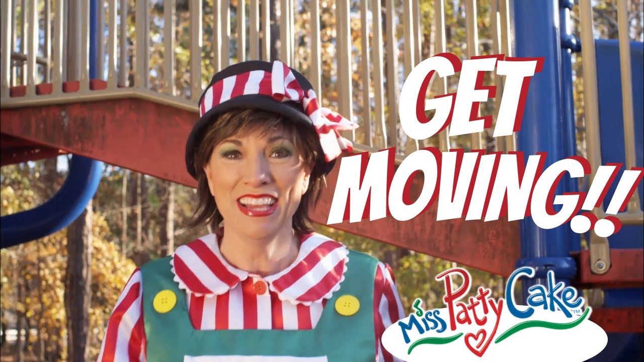 Get Moving with Miss PattyCake at the Playground | Videos for Toddlers