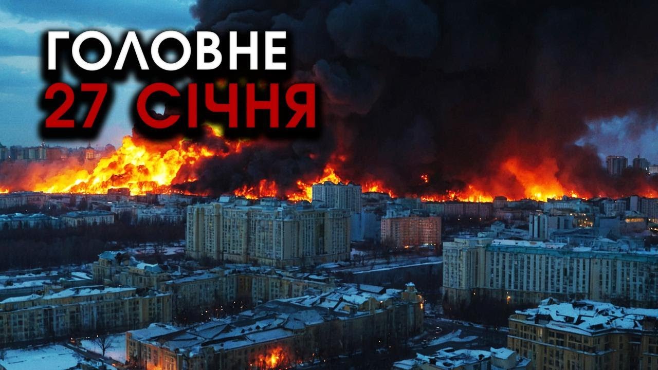 Масові запуски РАКЕТ на Москву за Україну! Ракети РФ розбомбили нашу АЕС?! | Головне 27.01