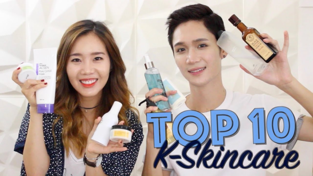 TOP 10 Korean Skincare ft. Edward Avila
