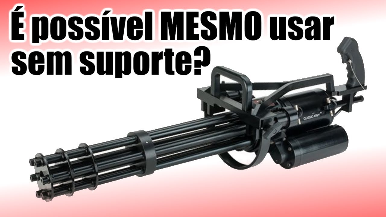 M134 Minigun: a arma que civis querem (e podem) ter!