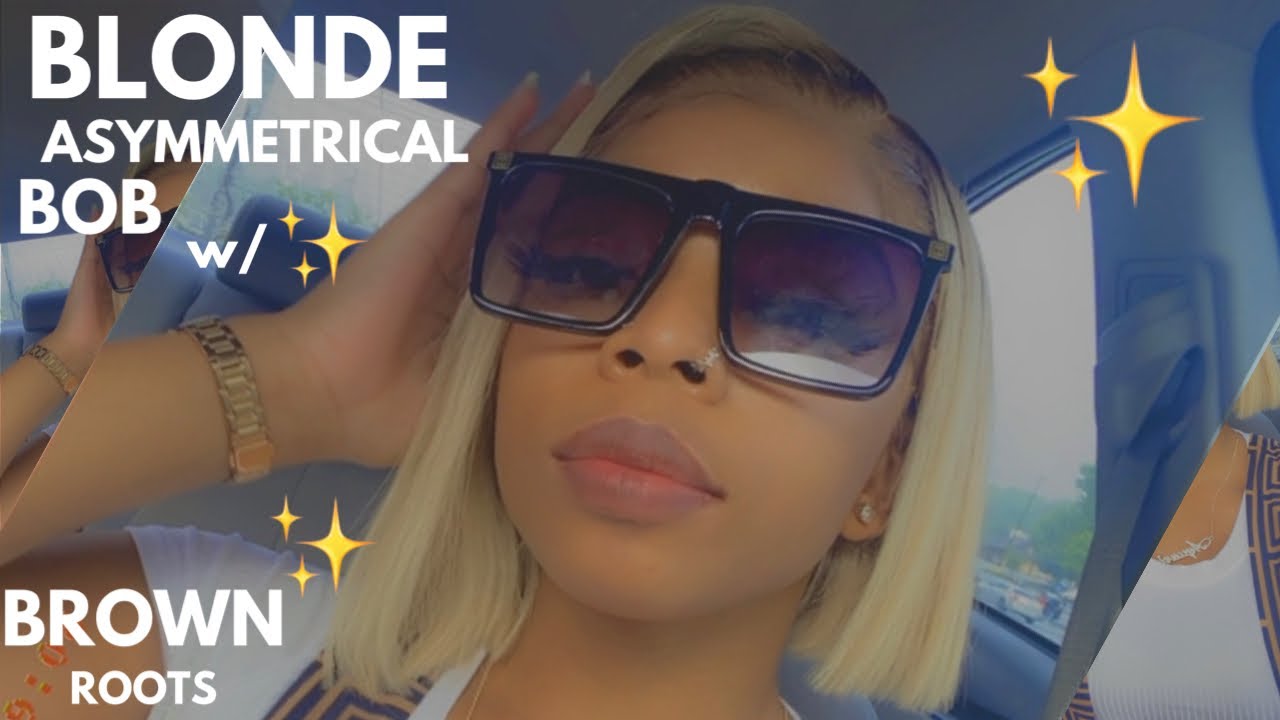 HOW TO SLAY A 613 BOB W/ BROWN ROOTS 🔥🔥🔥😍😍😍 | CUSTOMIZE AND CUT ✂️ | Arabella Hair Company