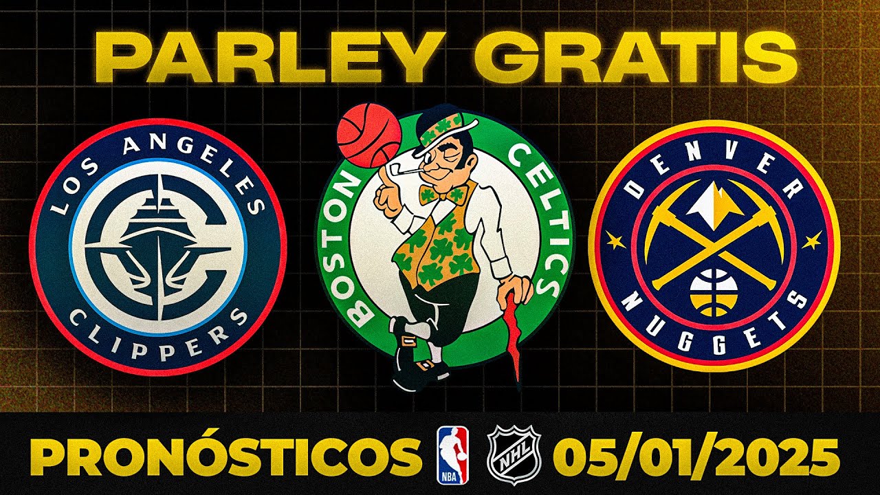 🔥 PRONOSTICOS DE NBA NHL PARA HOY 5 DE ENERO🔥 PARLEY GRATIS
