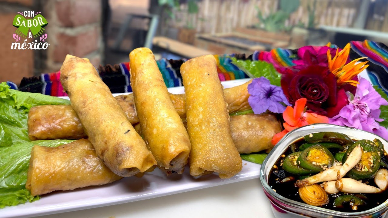 ROLLITOS PRIMAVERA ESTILO OAXACA: ¡SORPRÉNDETE CON ESTA RECETA DE MI PUEBLO! / #ConSaborAMexico