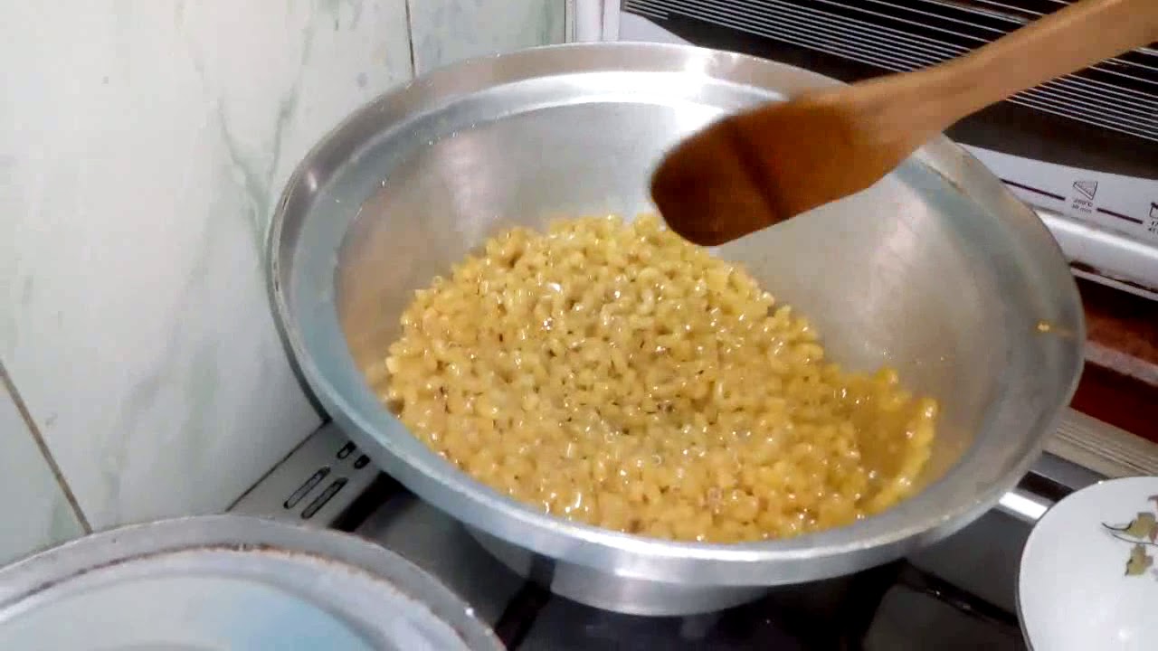 مكرونه محمره بالطماطم على طريقه جدتي ولديتي