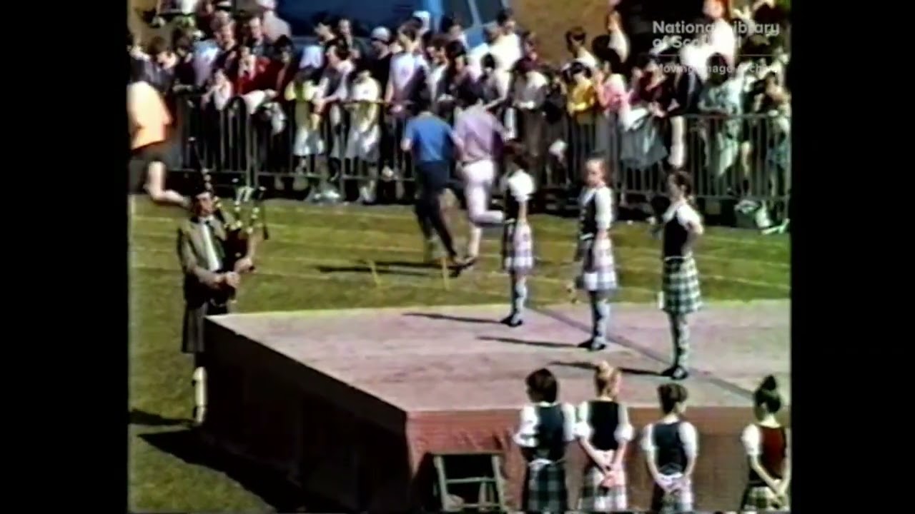 Highland dancing - GOUROCK - HIGHLAND GAMES 1985