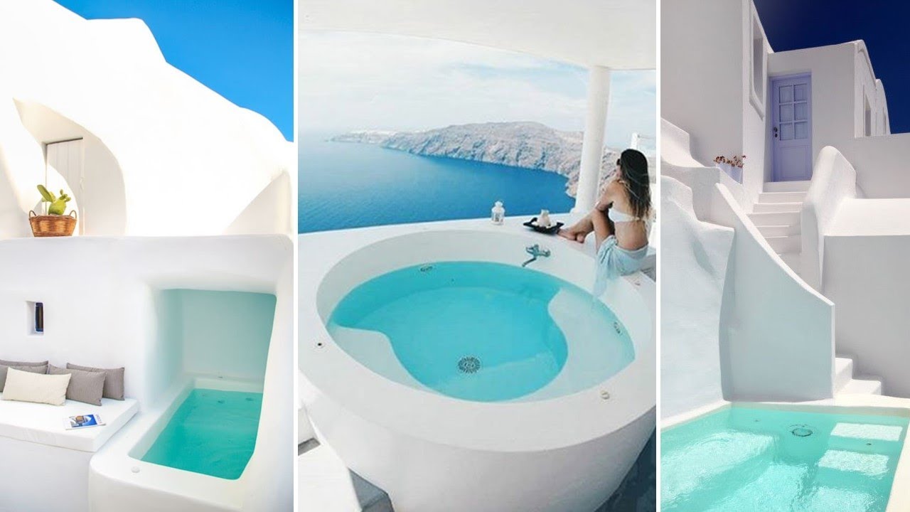 Ideas para recrear santorini en casa