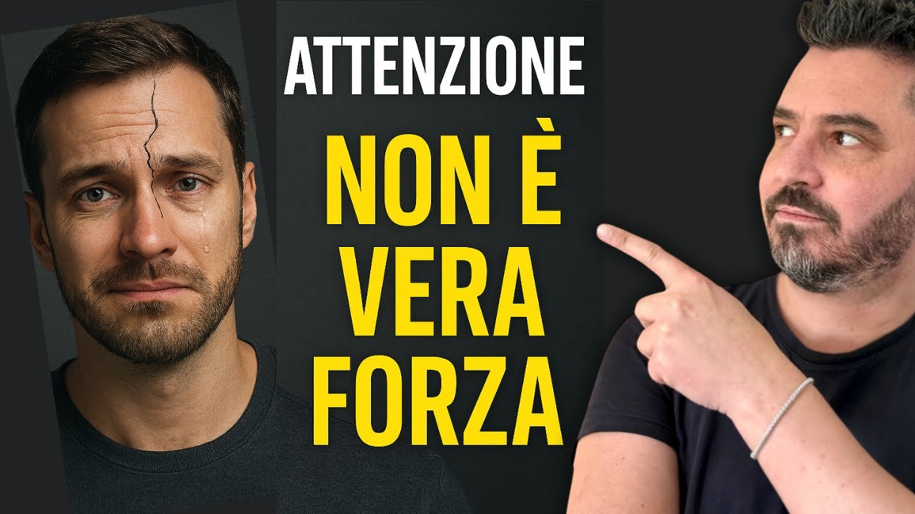 I 5 falsi segnali di forza interiore: scopri cosa ti rende veramente debole