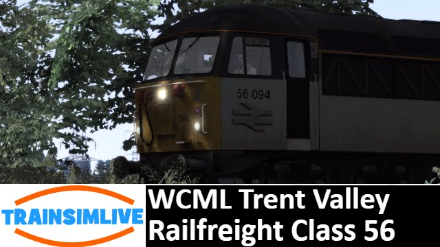 Let's Play Train Simulator - WCML Trent Valley, Class 56