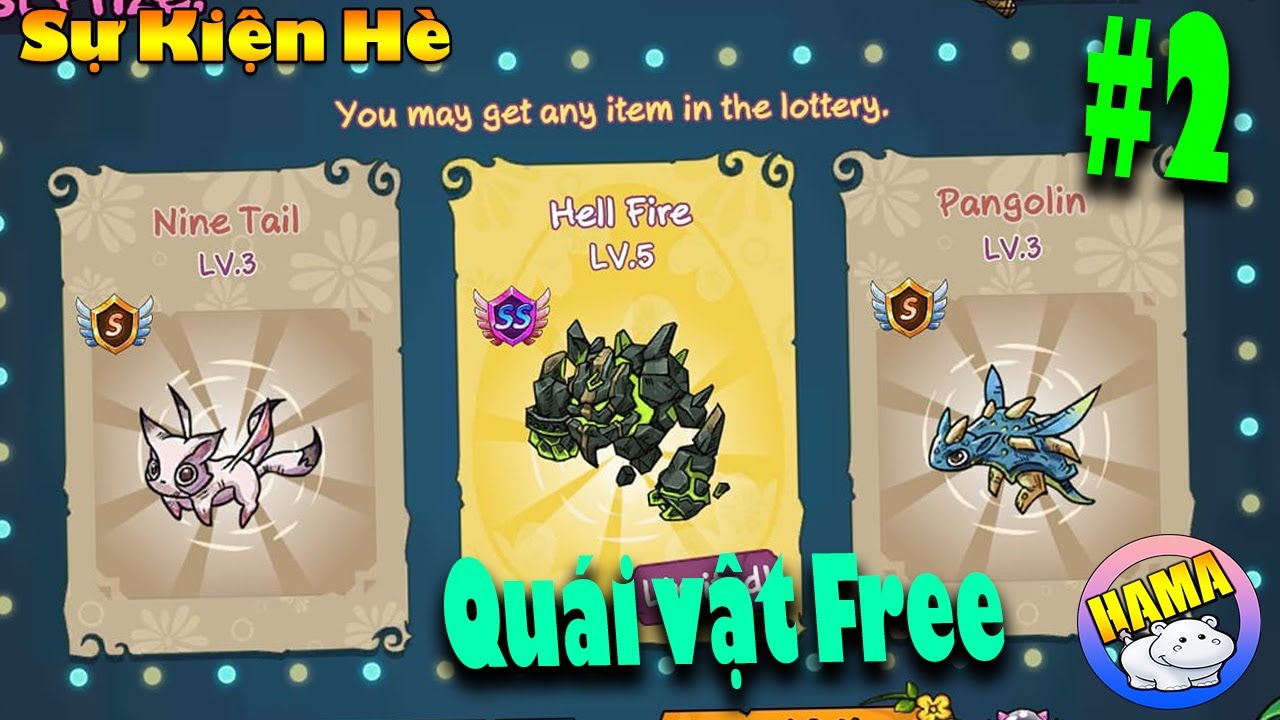 Park Of Monster -  Sự Kiện H&egrave; v&agrave; C&aacute;ch Nhận Qu&aacute;i Vật Khủng