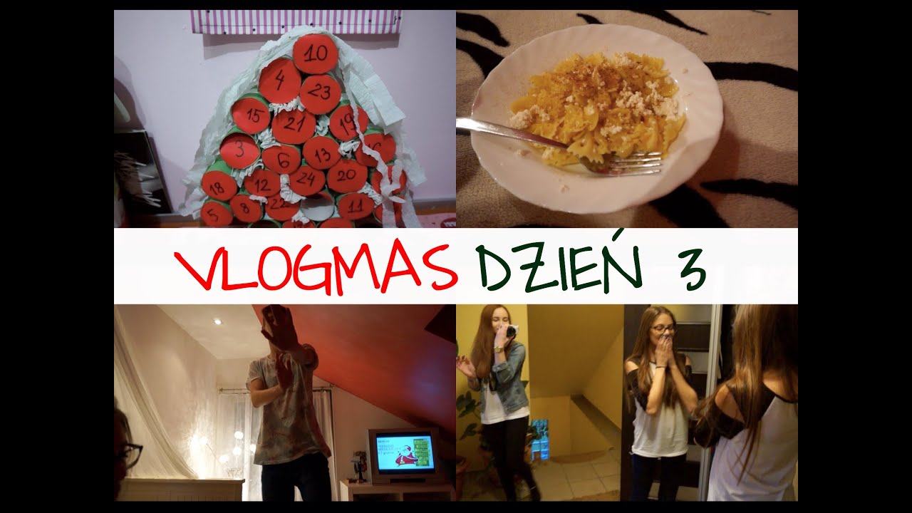VLOGMAS DZIEŃ 3 (nagrywanie u Pauliny)