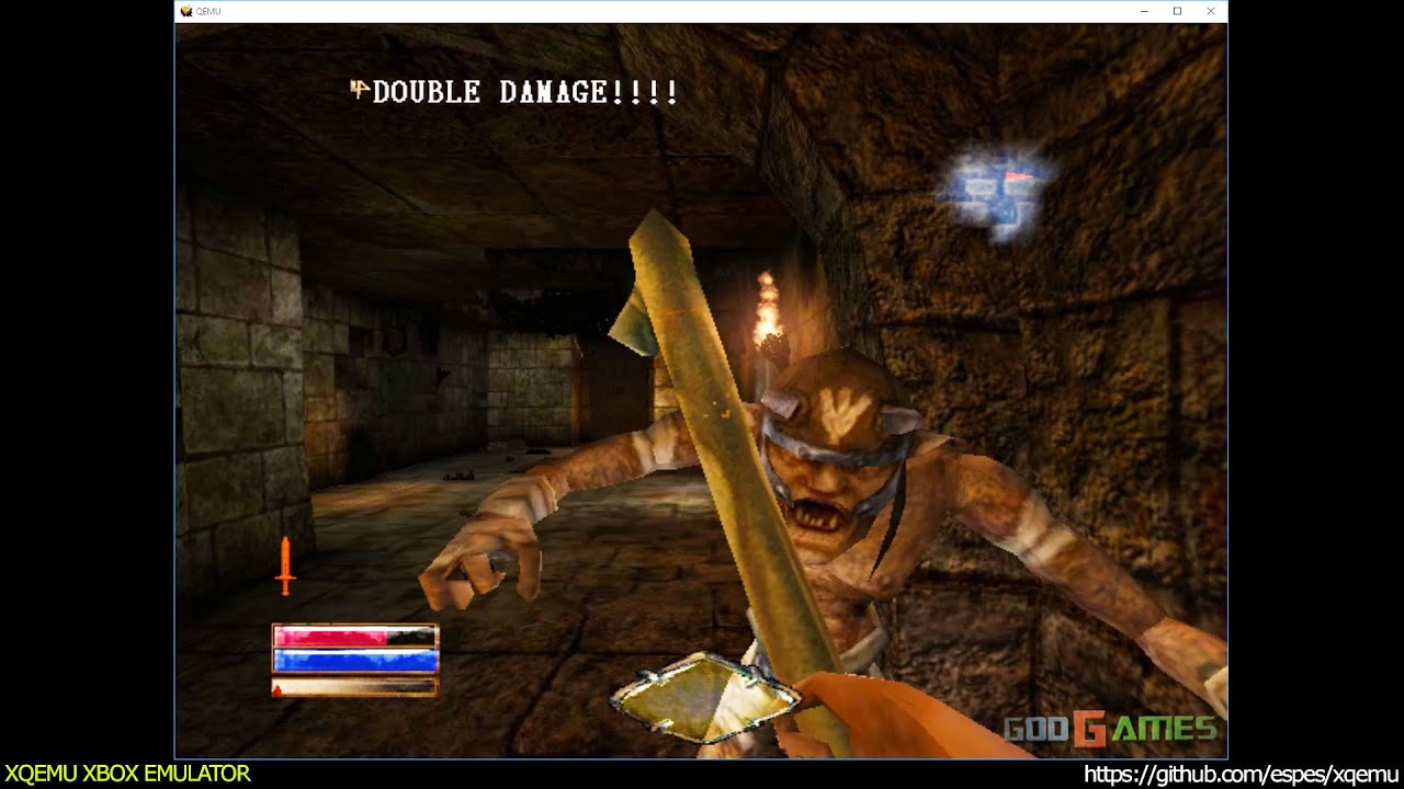 XQEMU Xbox Emulator - Arx Fatalis Ingame!