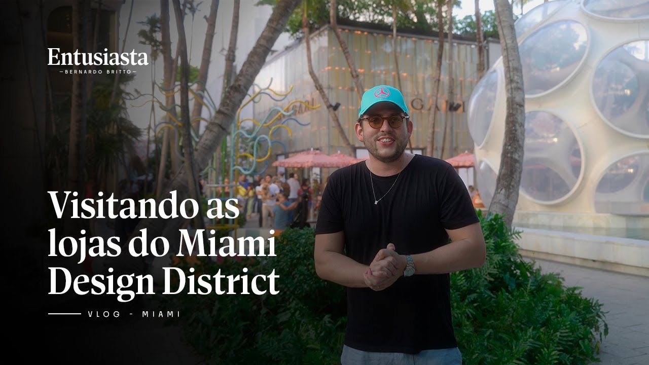 VISITANDO AS LOJAS DO MIAMI DESIGN DISTRICT | VLOG