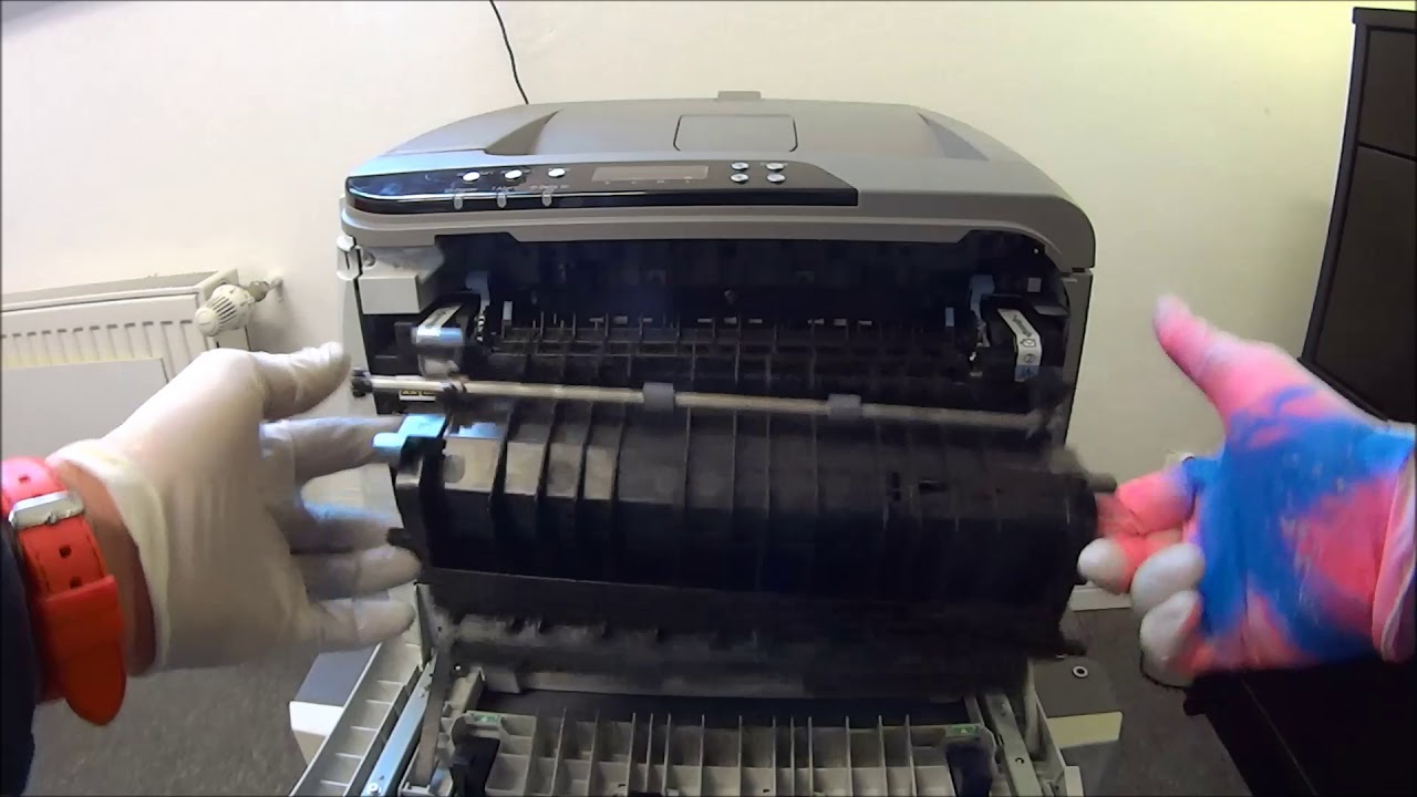Printer RICOH Aficio SPC242 Transfer Roller Replacemenet