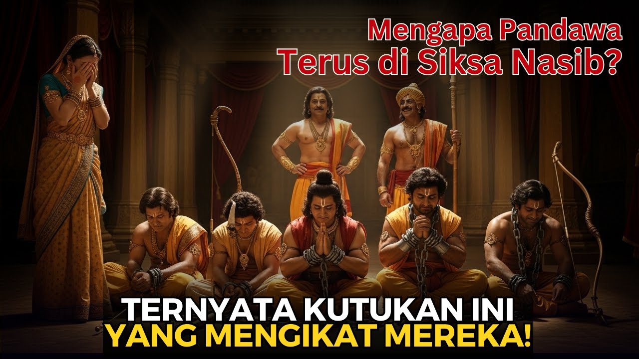 TERUNGKAP! TERNYATA INI KUTUKAN TERLARANG YANG MENGHANTUI PANDAWA SEUMUR HIDUP MEREKA!