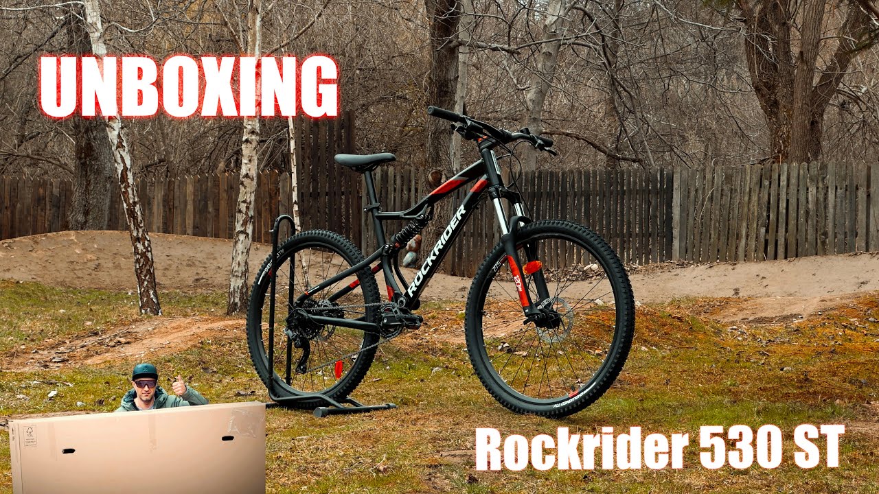 Unboxing Rockrider ST 530s: cum arată scoasă din cutie?
