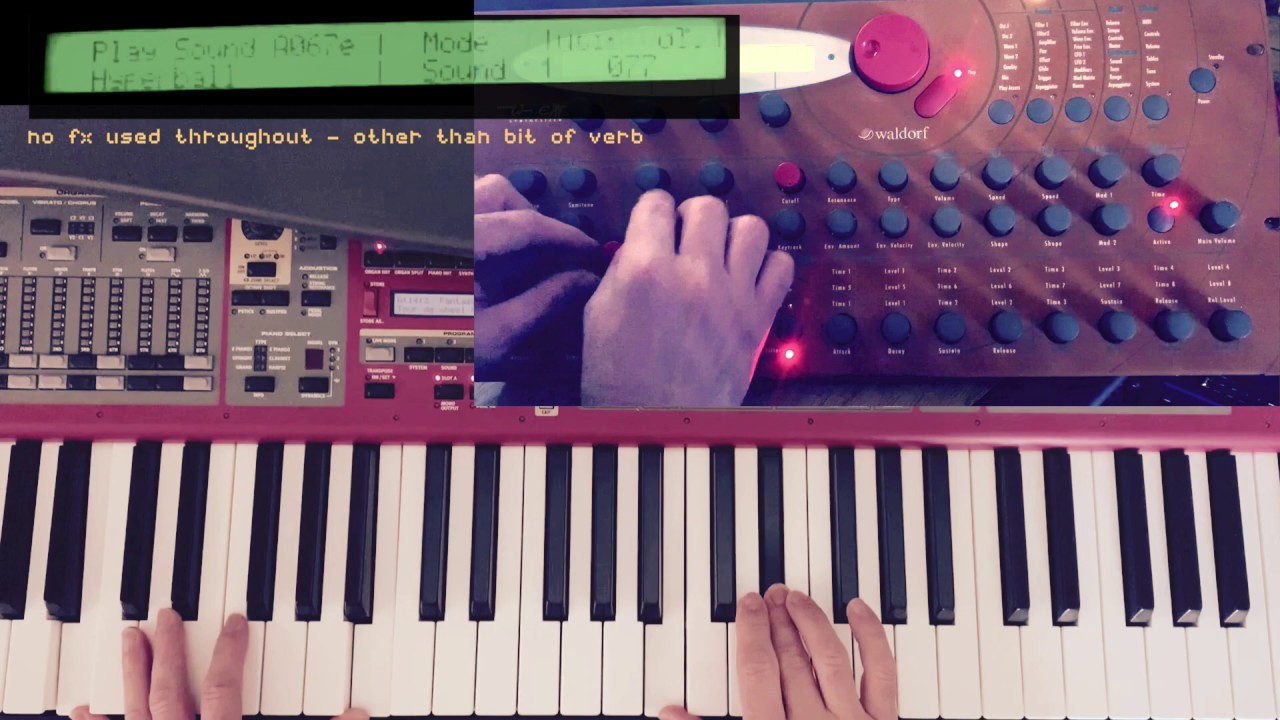 Waldorf Microwave XT: another 3 of my favourite sounds